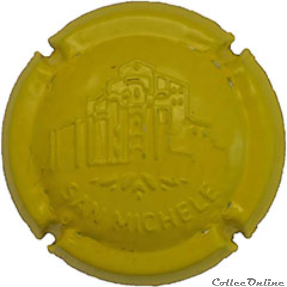 San Michèle 5 capsule muselet biere italie san michele