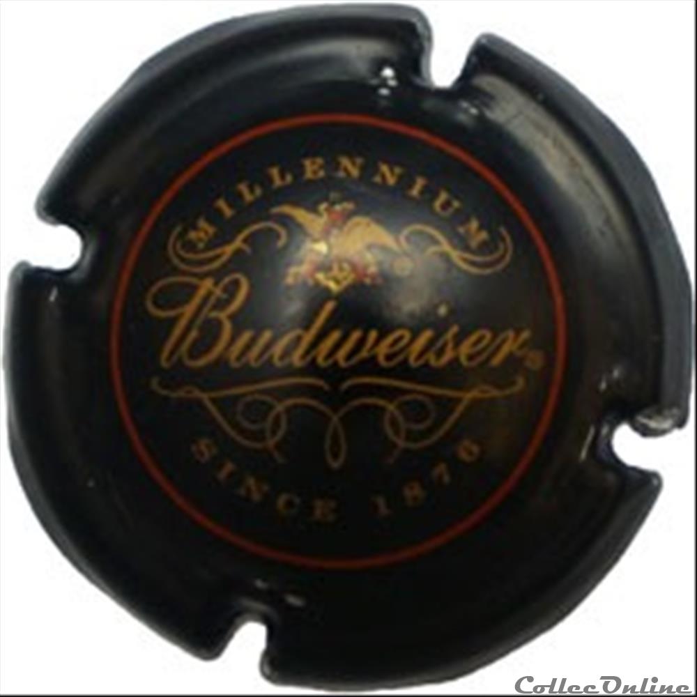 Budweiser capsule muselet biere usa budweiser