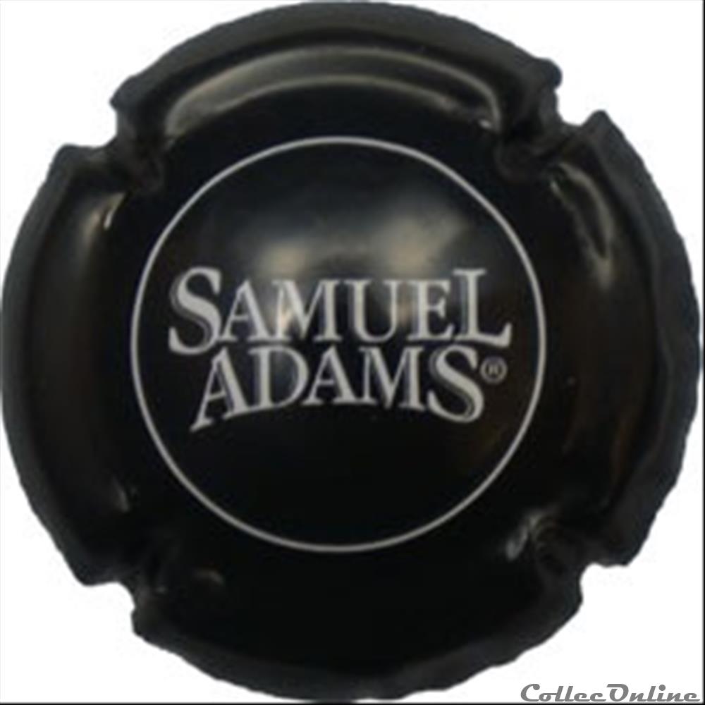 Samuel Adams 2 capsule muselet biere usa samuel adams