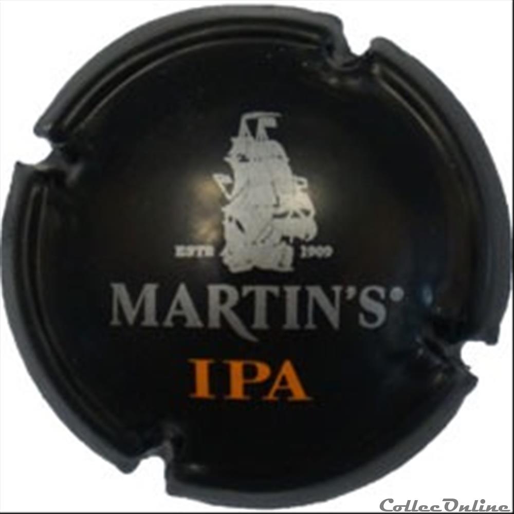 capsule muselet biere belgique martis ipa