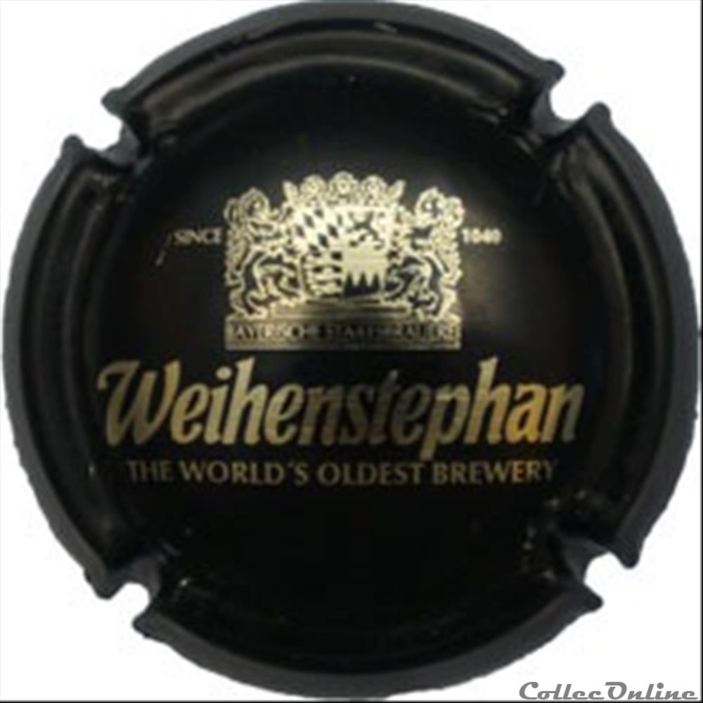 Weihenstephan capsule muselet biere allemagne weihenstephan