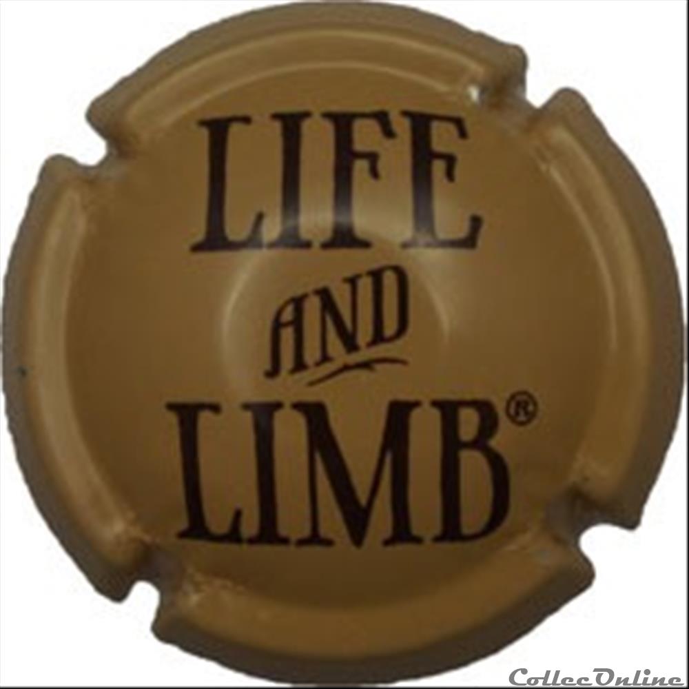 Life and Limb capsule muselet biere usa life and limb