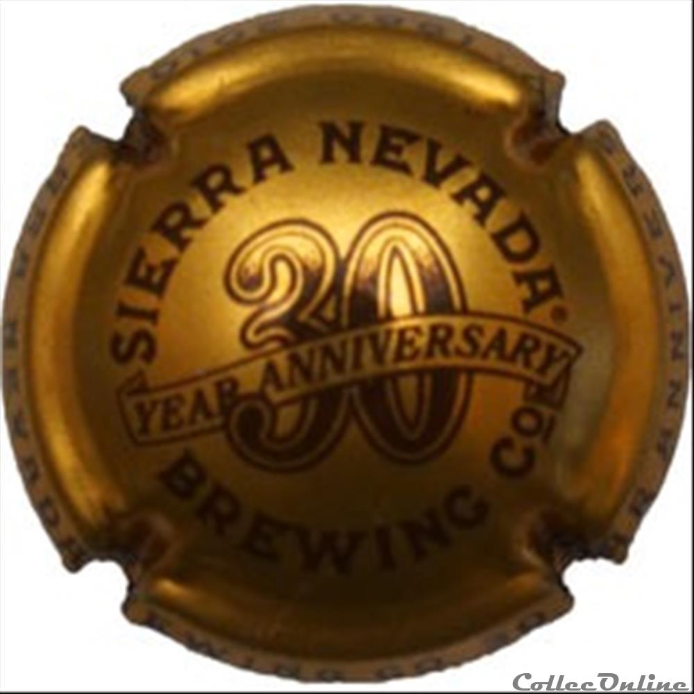 Sierra Nevada capsule muselet biere usa sierra nevada