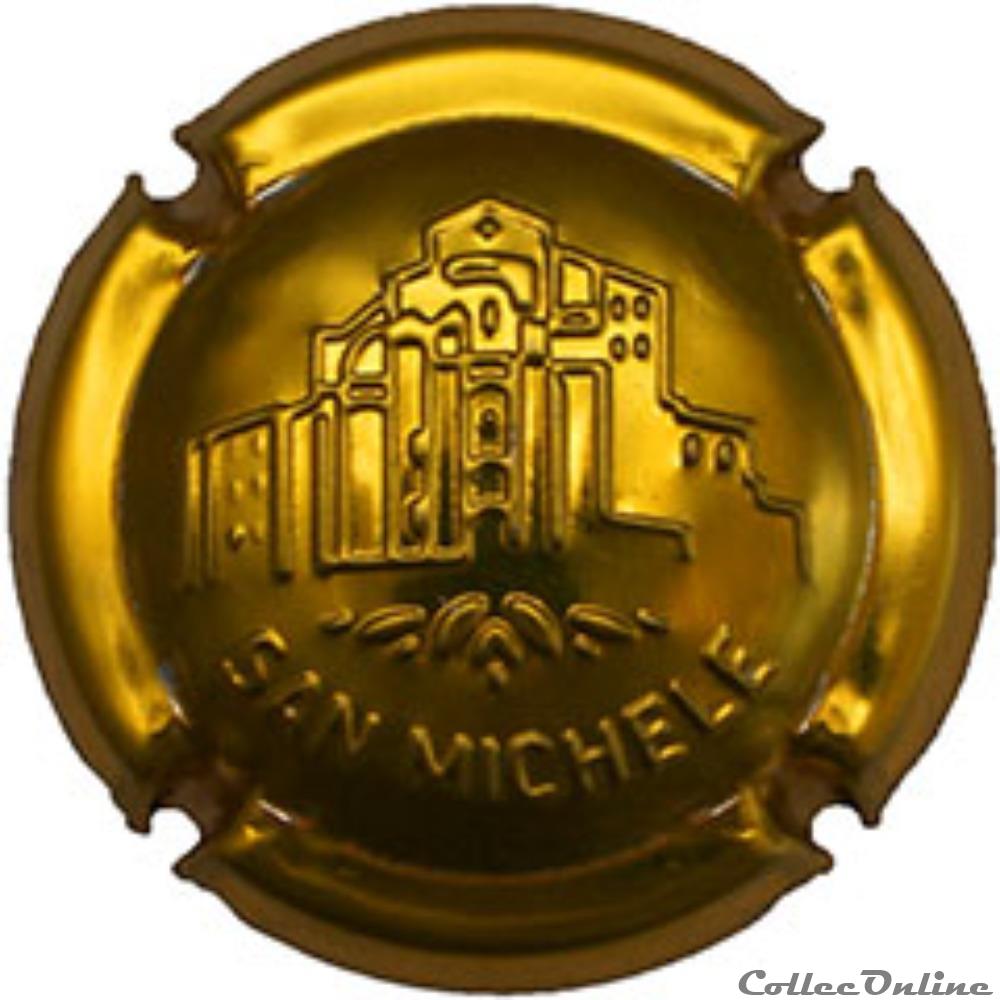 San Michèle 3 capsule muselet biere italie san michele
