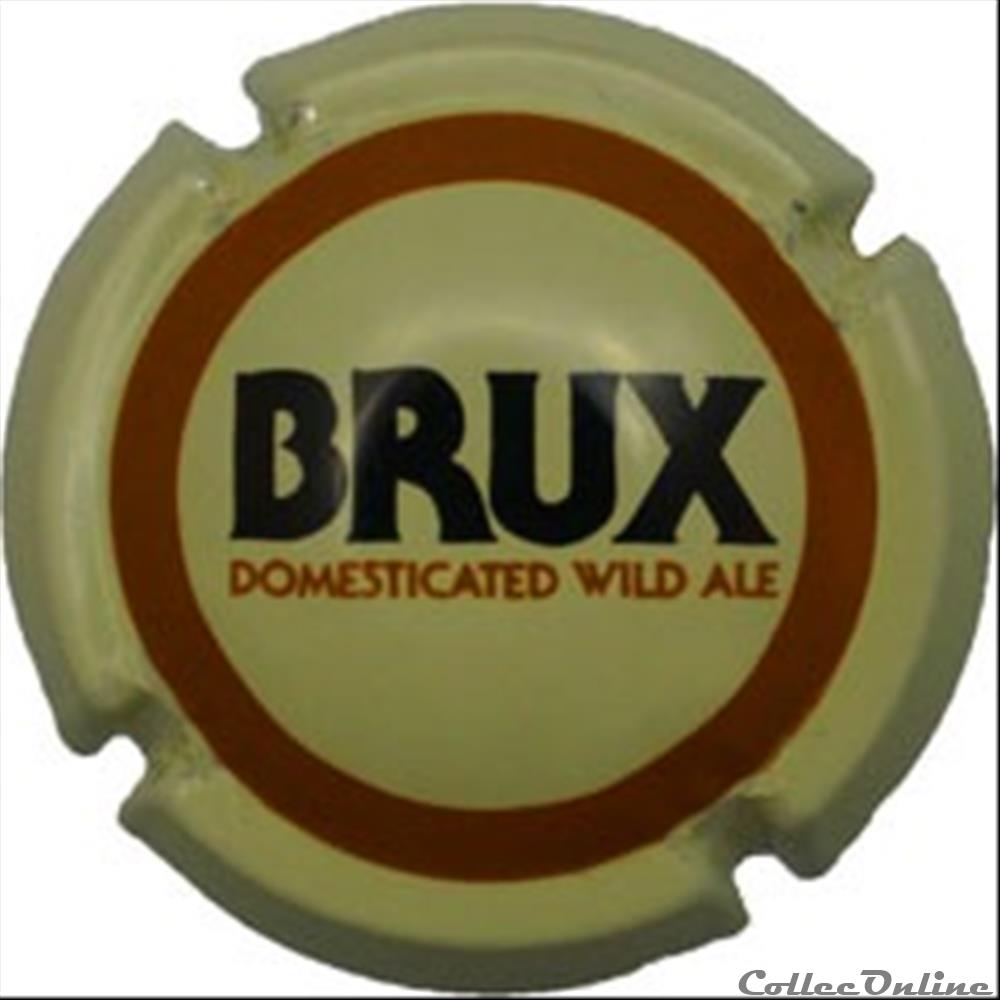 Brux capsule muselet biere usa brux