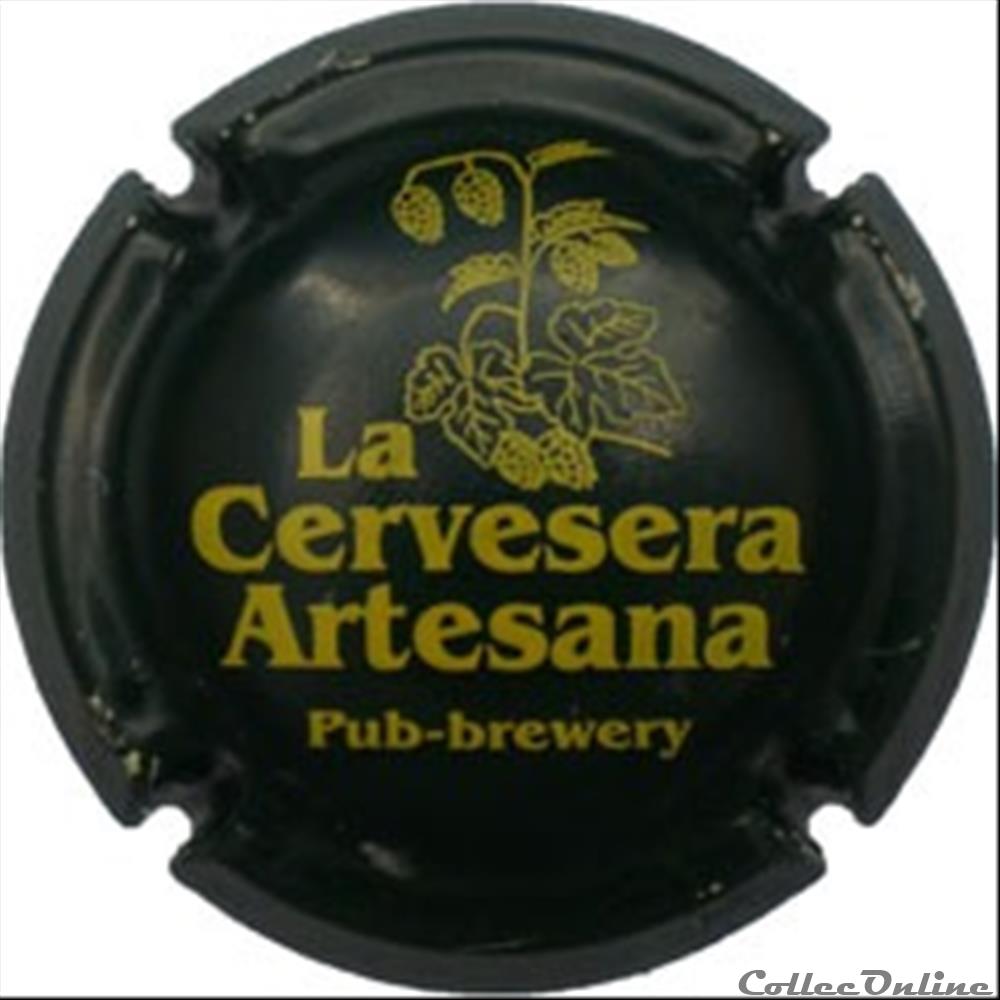 Cervesera Artesana capsule muselet biere espagne cervesera artesana