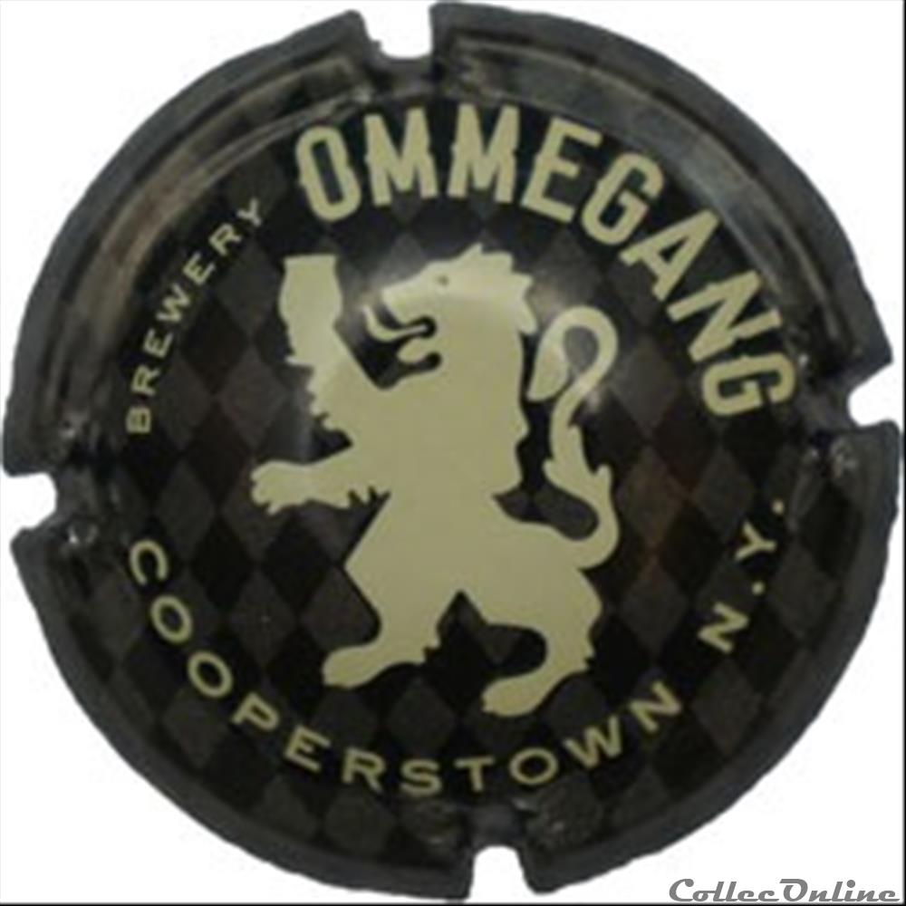 Ommegang capsule muselet biere usa ommegang