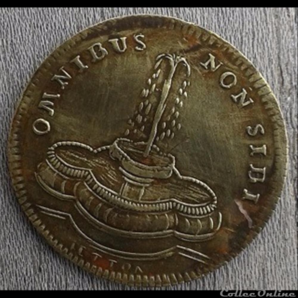 JETONS 5 monnaie mereaux moderne jetons