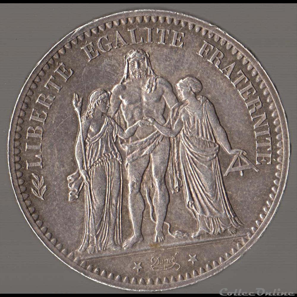 5 FRANCS HERCULE 1875 A monnaie france moderne 5 francs hercule 1875 a
