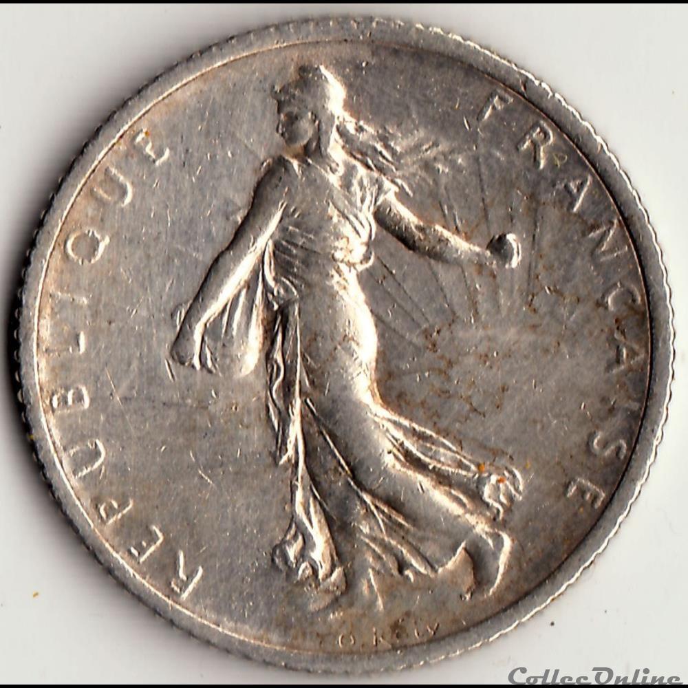 1 FRANC SEMEUSE 1916 monnaie france moderne 1 franc semeuse 1916
