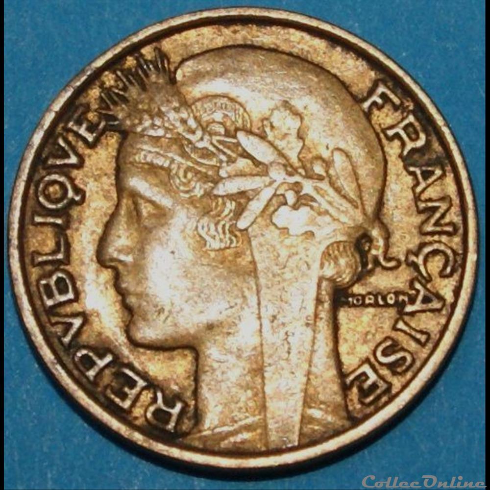 monnaie france moderne 50 centimes morlon 1932 9 et 2 ouverts et sans raisin