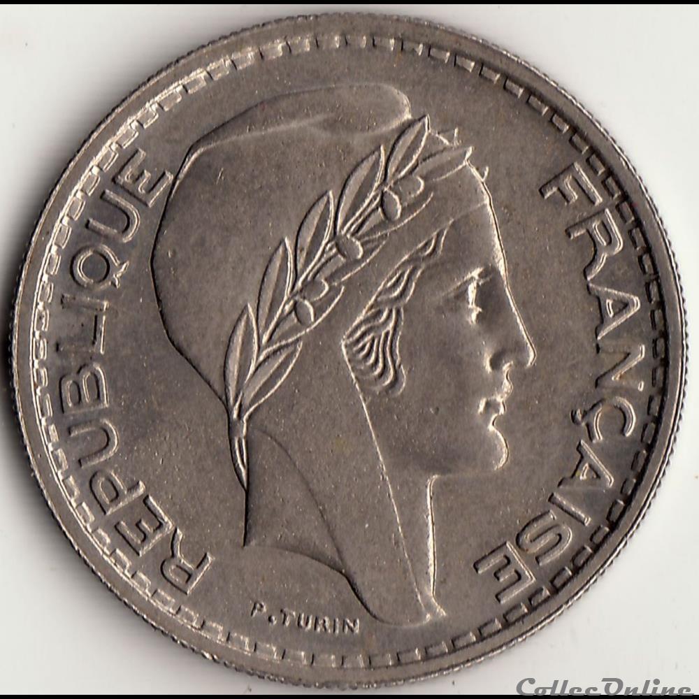 10 FRANCS TURIN Petite Tête 1949 monnaie france moderne 10 francs turin petite tete 1949