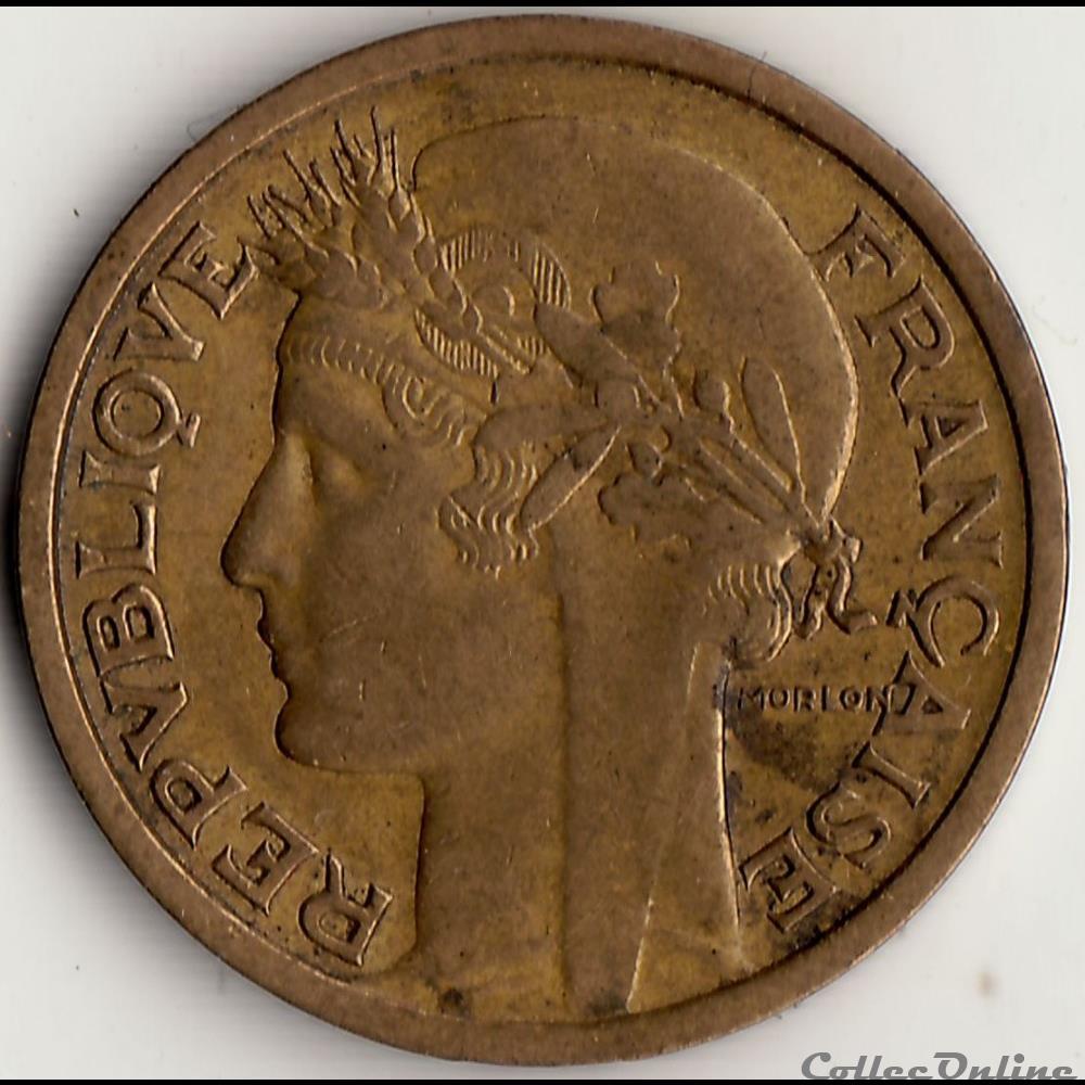 monnaie france moderne 1 franc morlon 1935