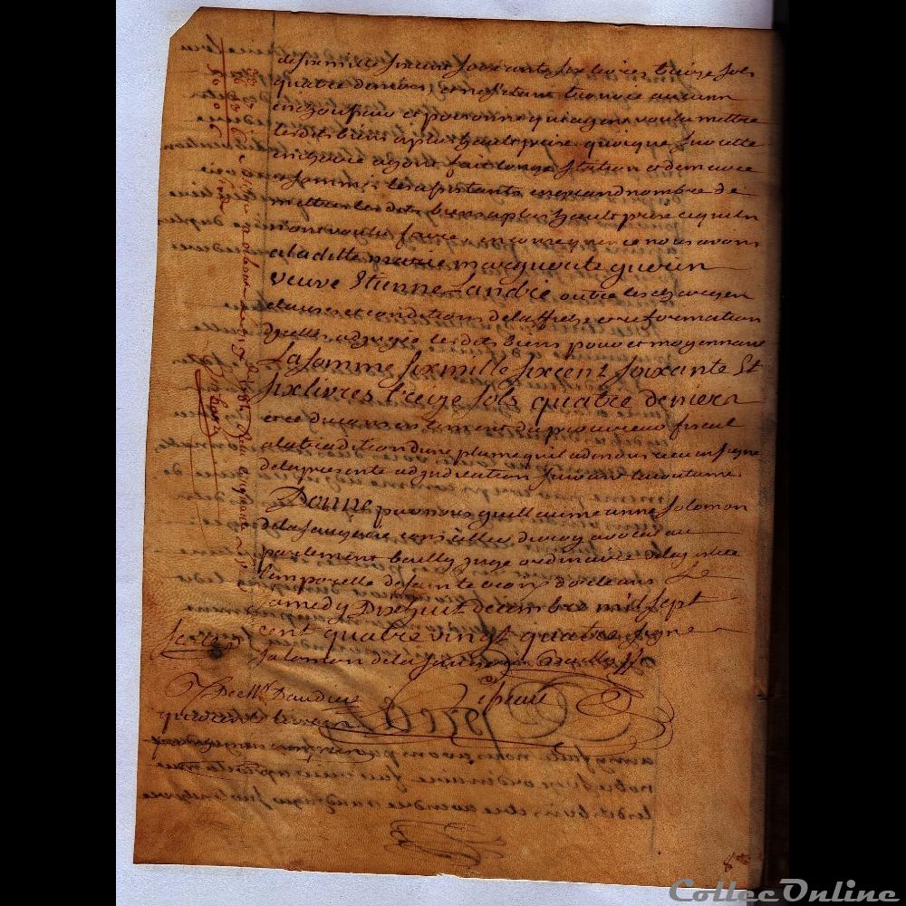 vieux papier manuscrit moderne document 3