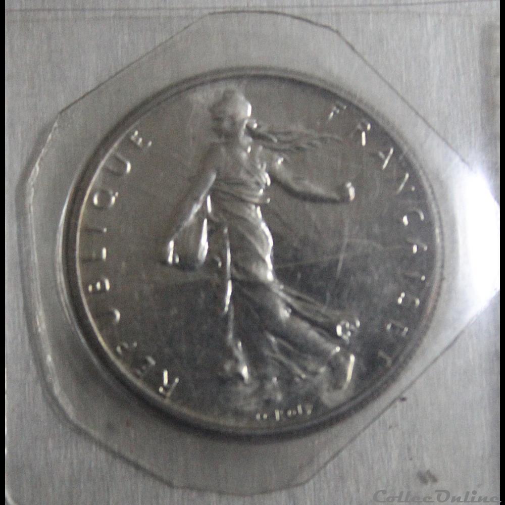 monnaie france moderne 1 franc semeuse 1999 serie bu