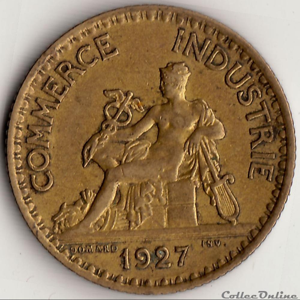 1 franc CHAMBRES DES COMM. 1927 (DOMARD) monnaie france moderne 1 franc chambres des comm 1927 domard