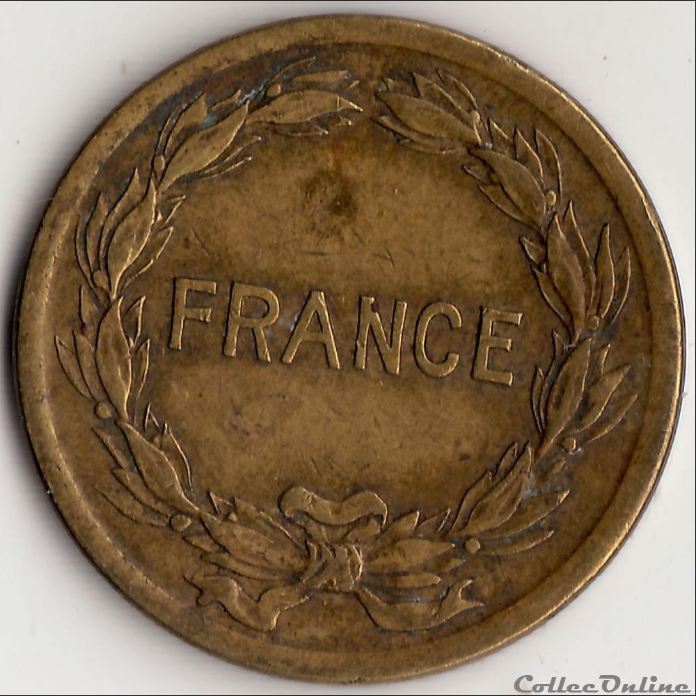 2 FRANCS "FRANCE LIBRE" 1944 monnaie moderne 2 francs france libre 1944