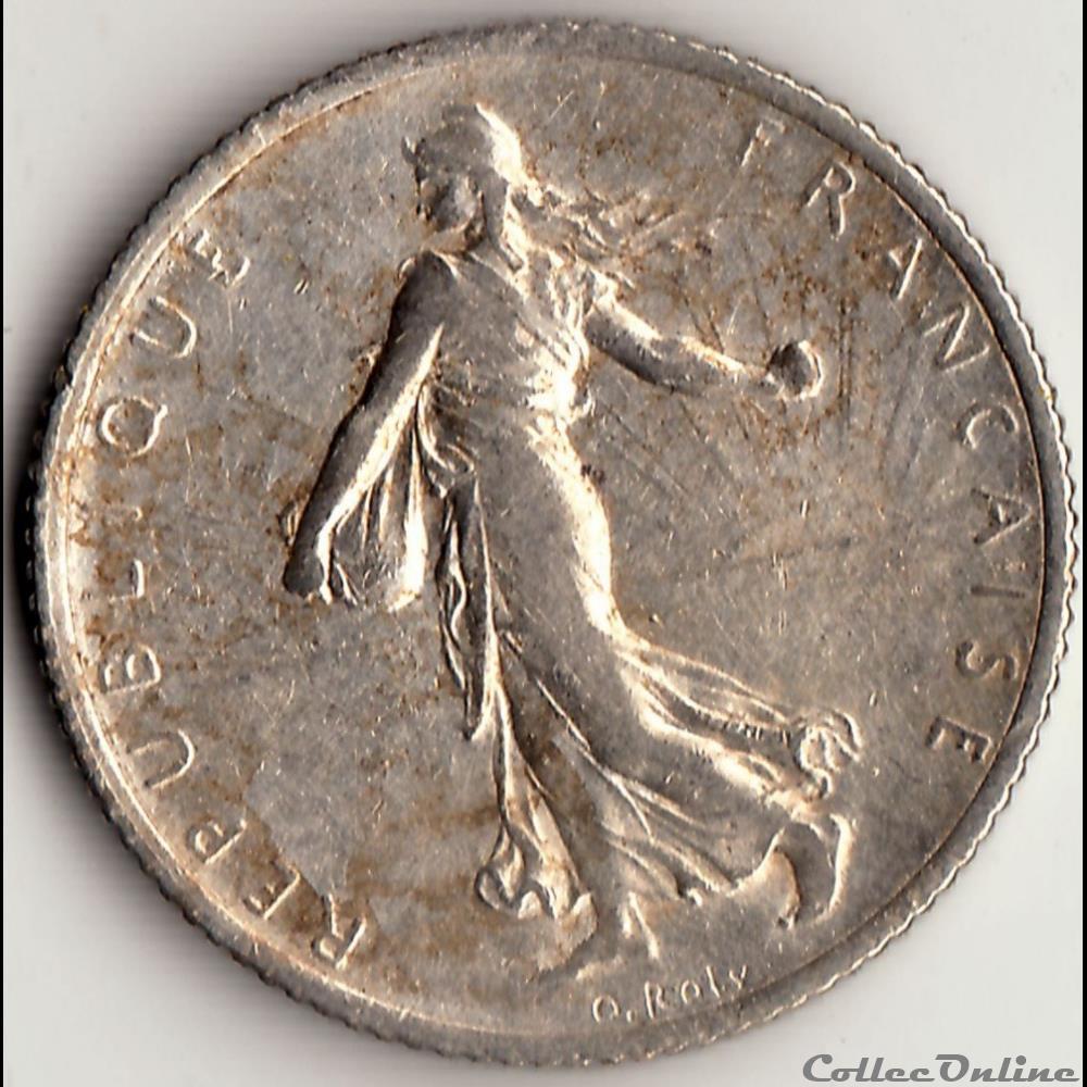 1 FRANC SEMEUSE 1915 monnaie france moderne 1 franc semeuse 1915