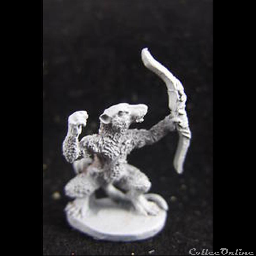 Ratling Skirmisher (A) signée R. N. Charette. Ral Partha (1988)) figurine autre moderne ratling skirmisher a signee r n charette ral partha 1988