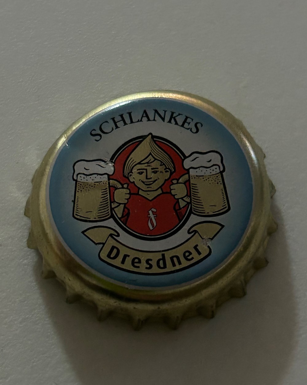 Feldschlöbchen Schlankes Dresdner chapas de botellas cervezas alemania feldschlobchen schlankes dresdner