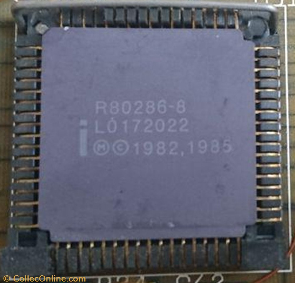 informatique composant processeur intel 80286