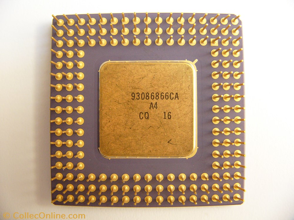 Intel 80486 DX2 informatique composant processeur intel 80486 dx2