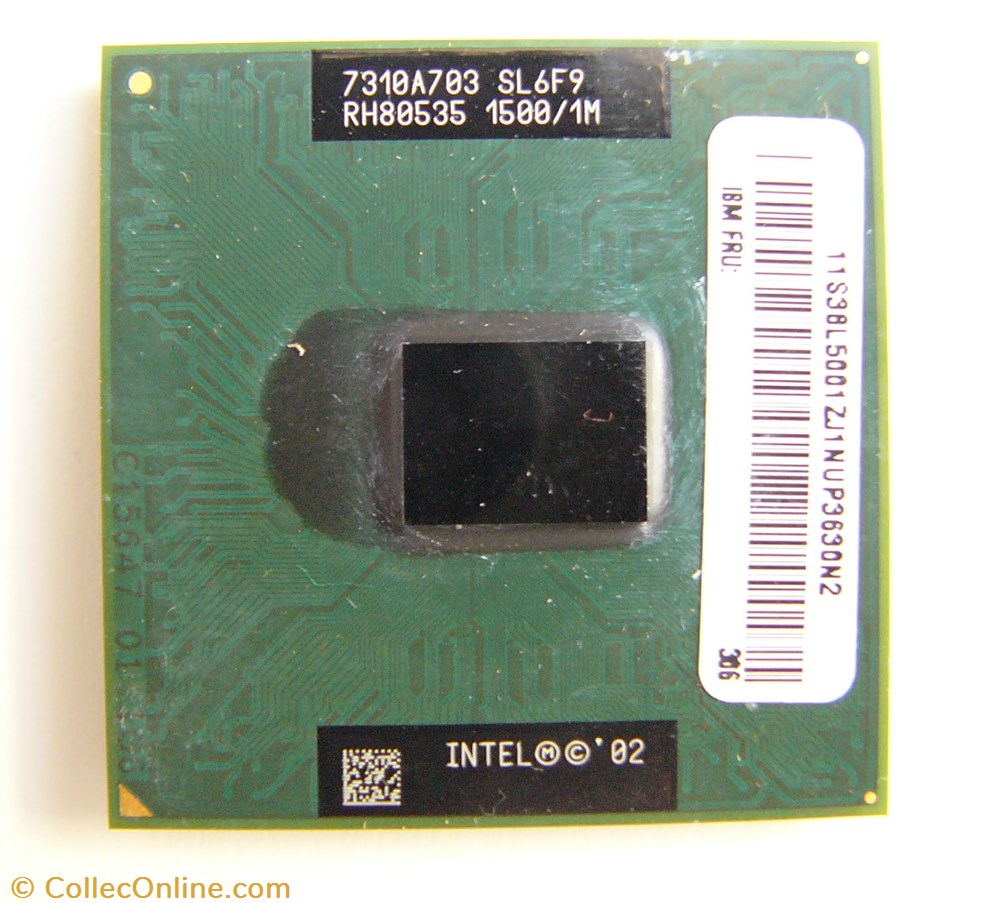 Intel Pentium M informatique composant processeur intel pentium m