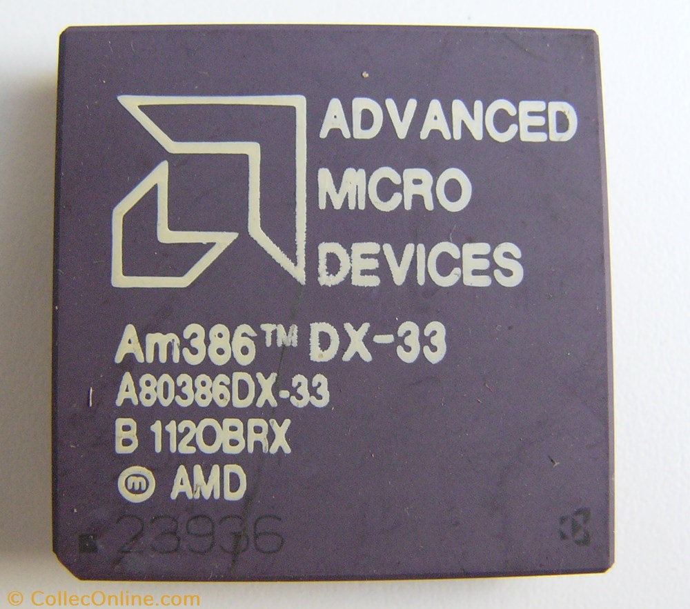 AMD 80386 informatique composant processeur amd 80386
