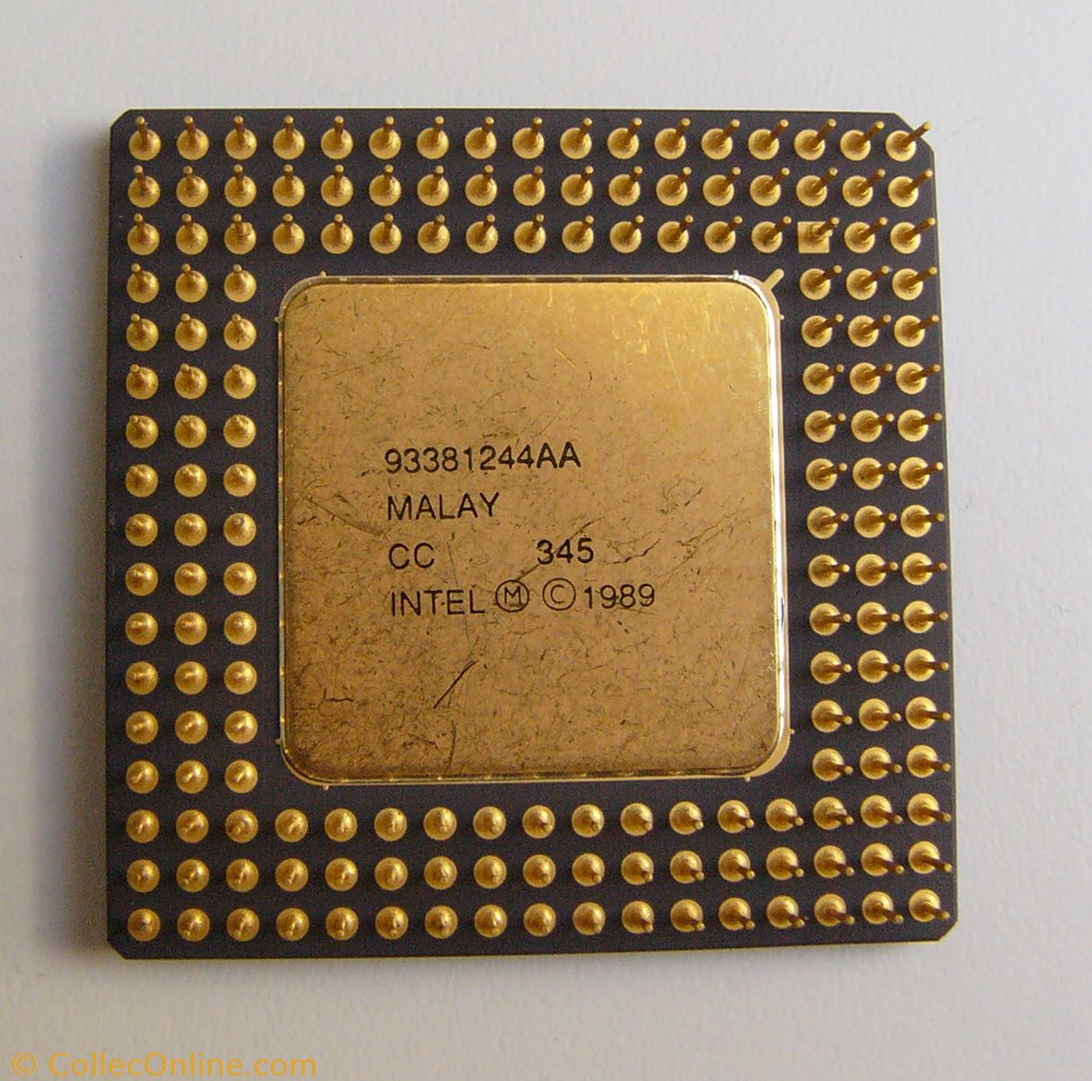 Intel 80486DX informatique composant processeur intel 80486dx
