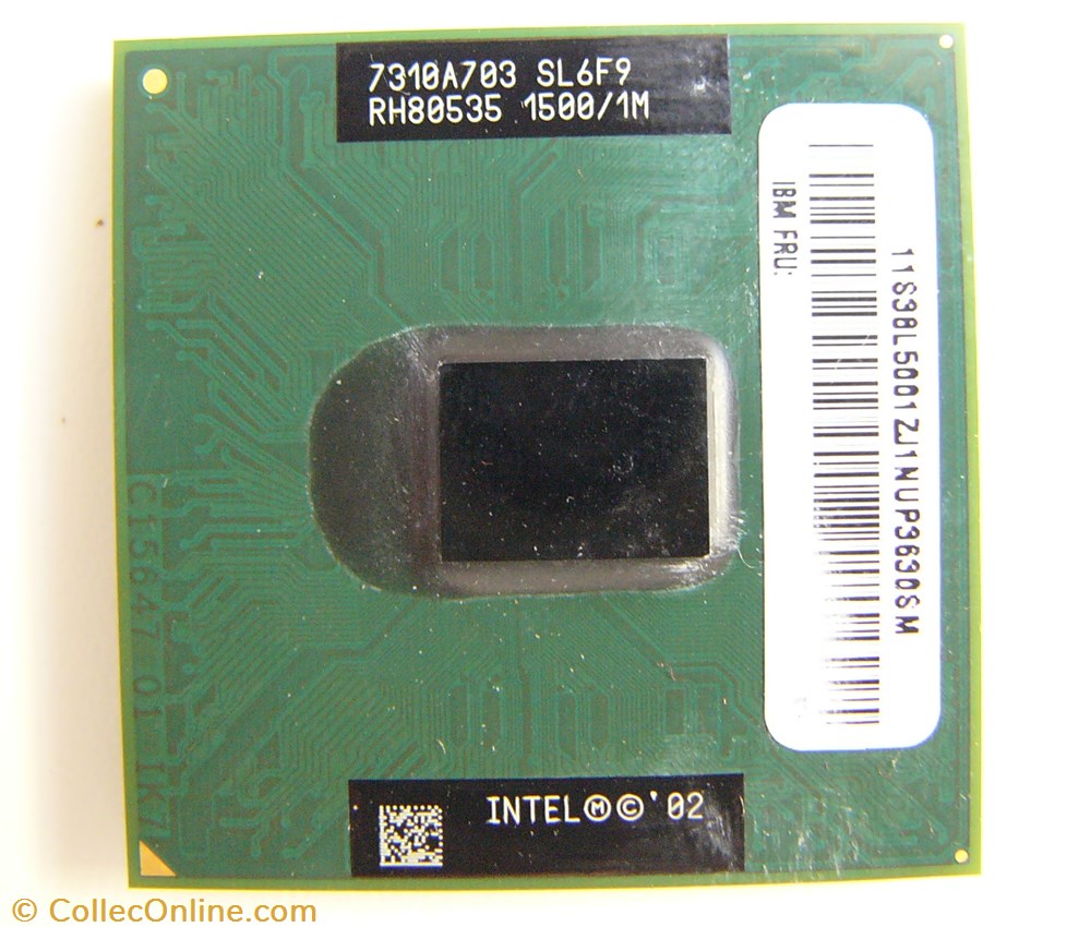 Intel Pentium M informatique composant processeur intel pentium m