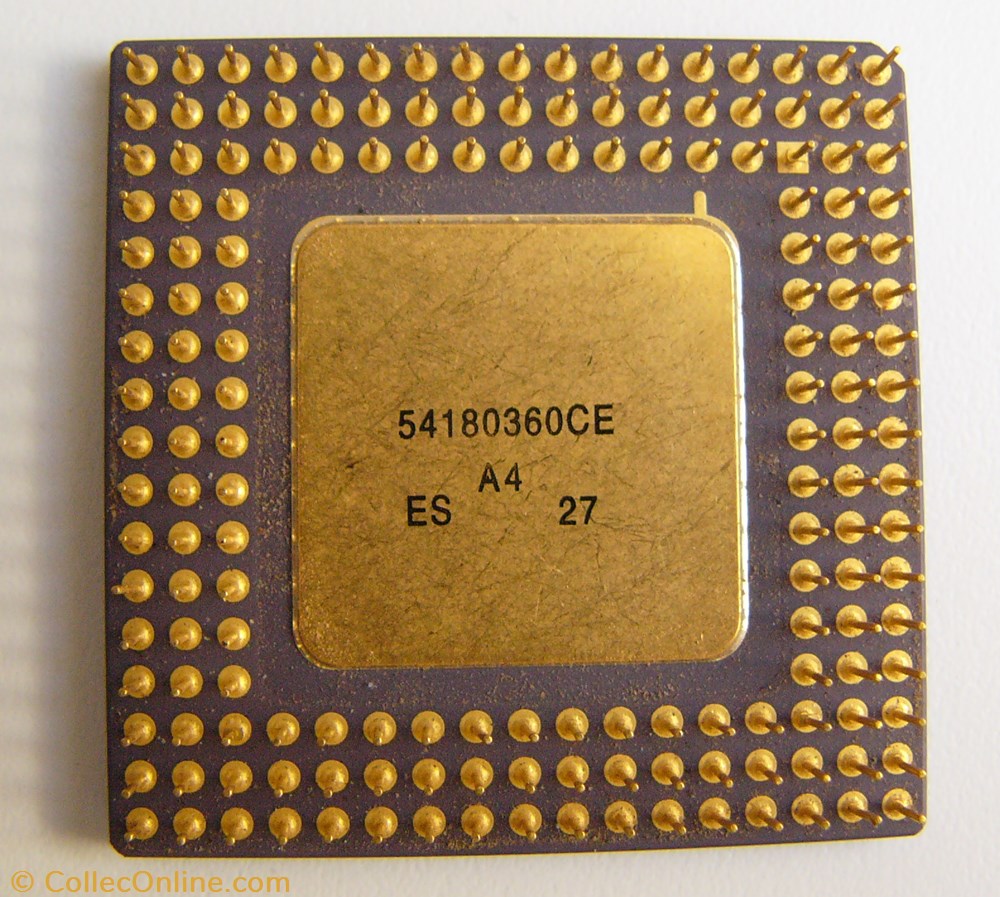 Intel 80486 DX2 informatique composant processeur intel 80486 dx2