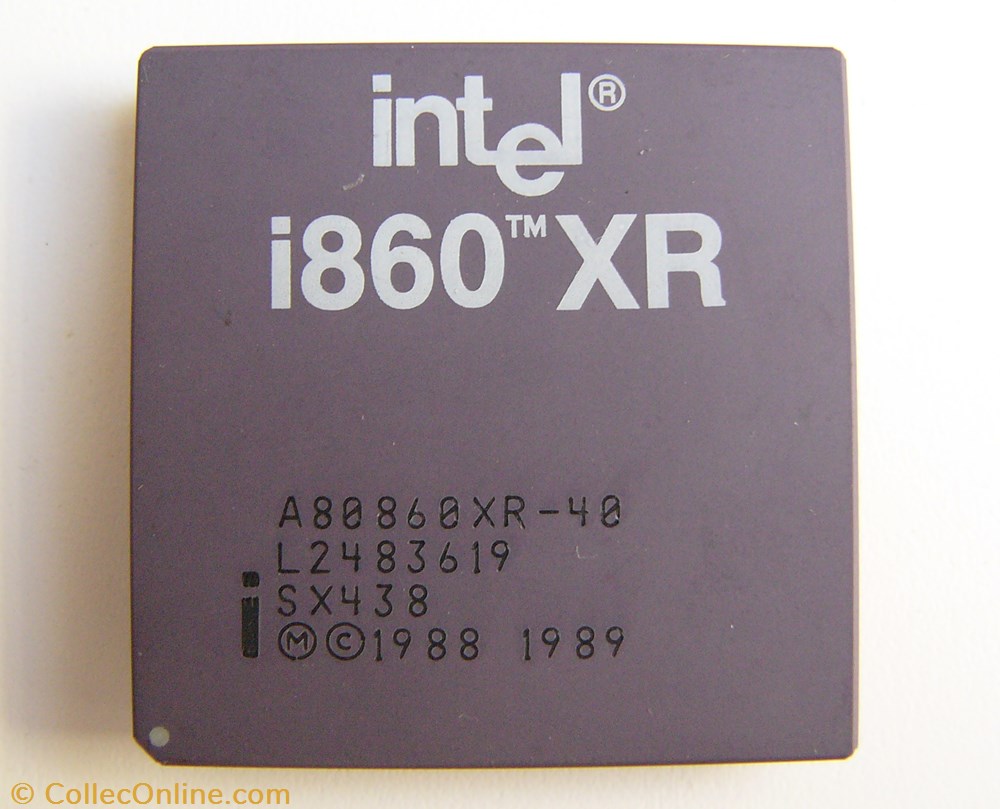 Intel I860 informatique composant processeur intel i860