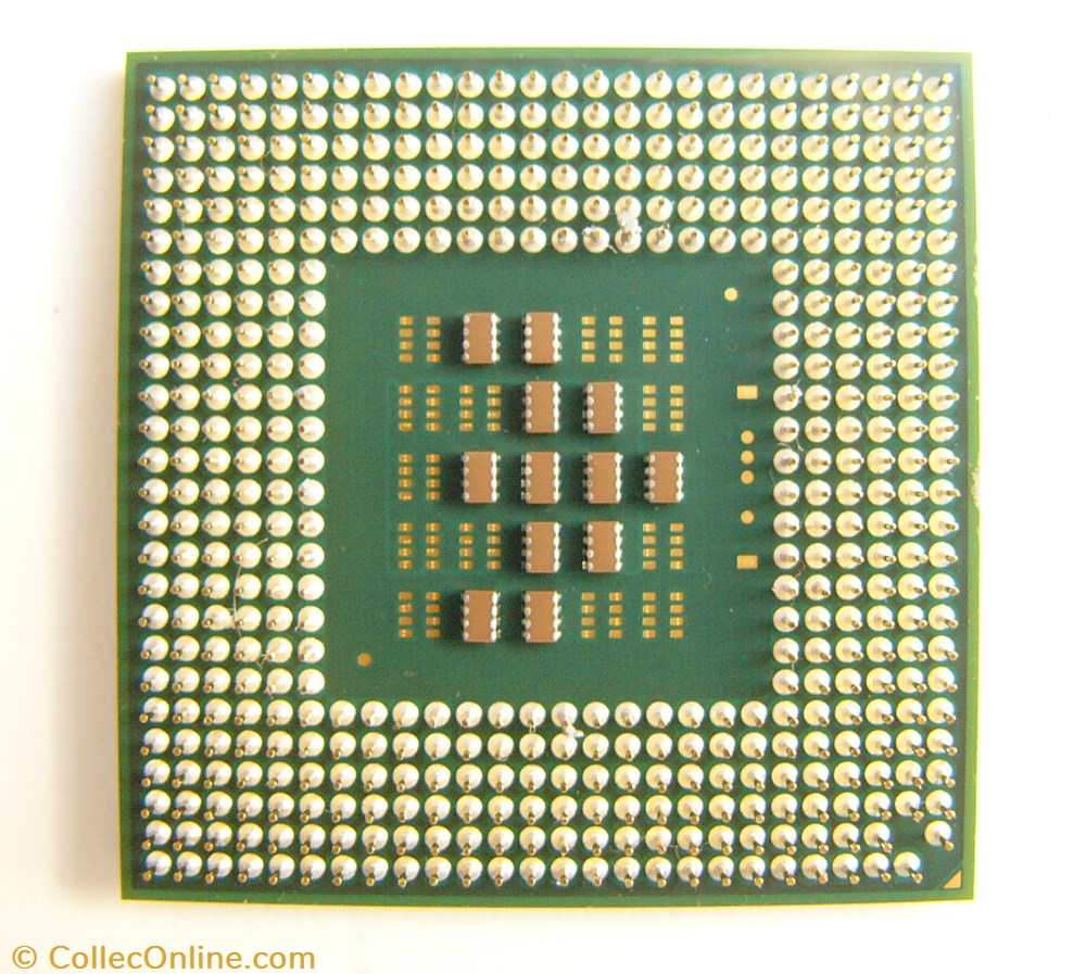 Intel Pentium M informatique composant processeur intel pentium m