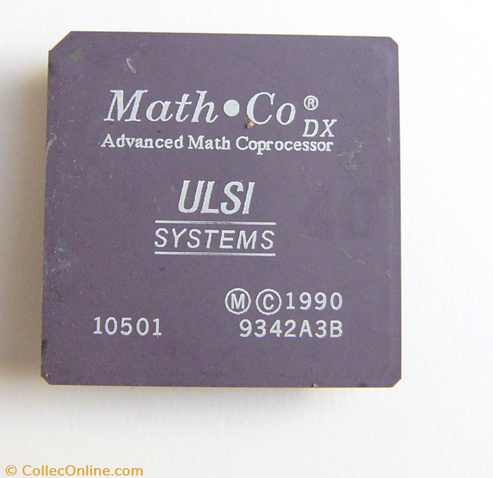ULSI 80387 informatique composant processeur ulsi 80387