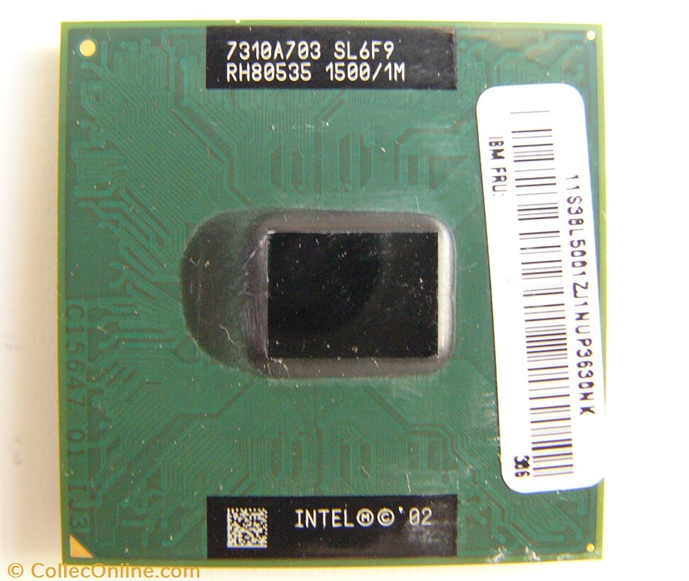 Intel Pentium M informatique composant processeur intel pentium m