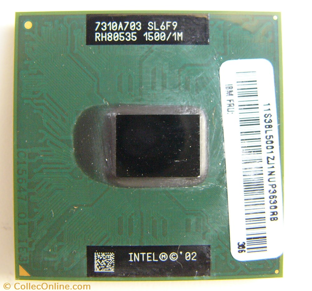 Intel Pentium M informatique composant processeur intel pentium m