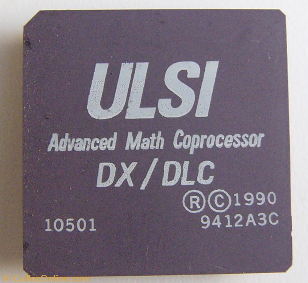 informatique composant processeur ulsi 80387