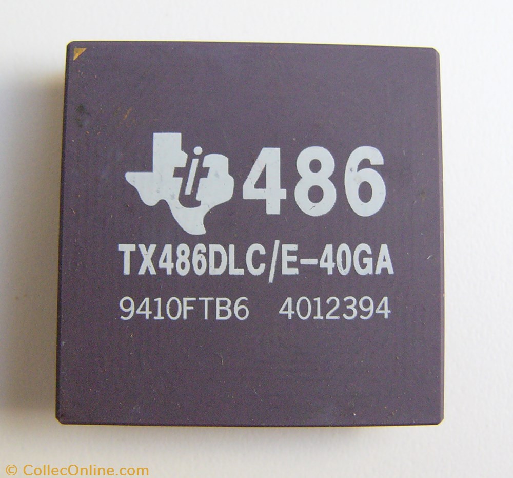 Texas Instruments 486 informatique composant processeur texas instruments 486