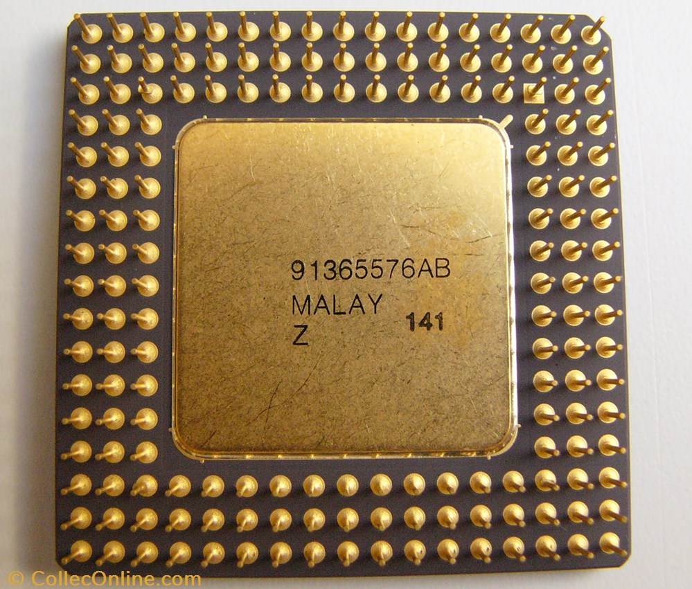Intel 80486SX informatique composant processeur intel 80486sx