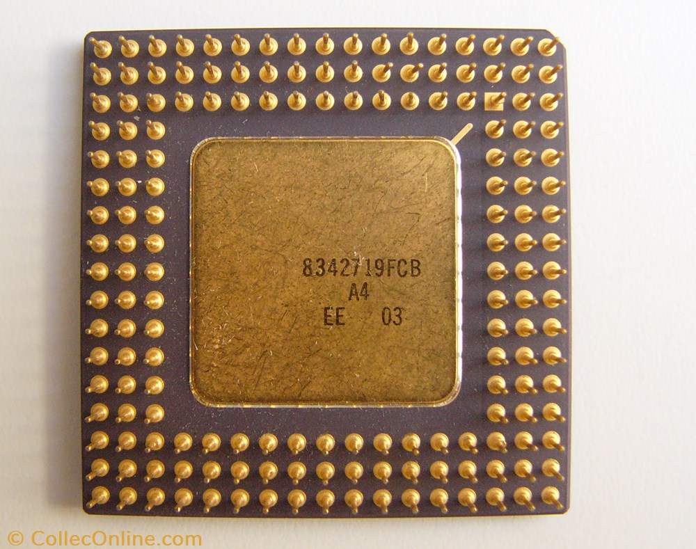 informatique composant processeur intel 80486 dx2