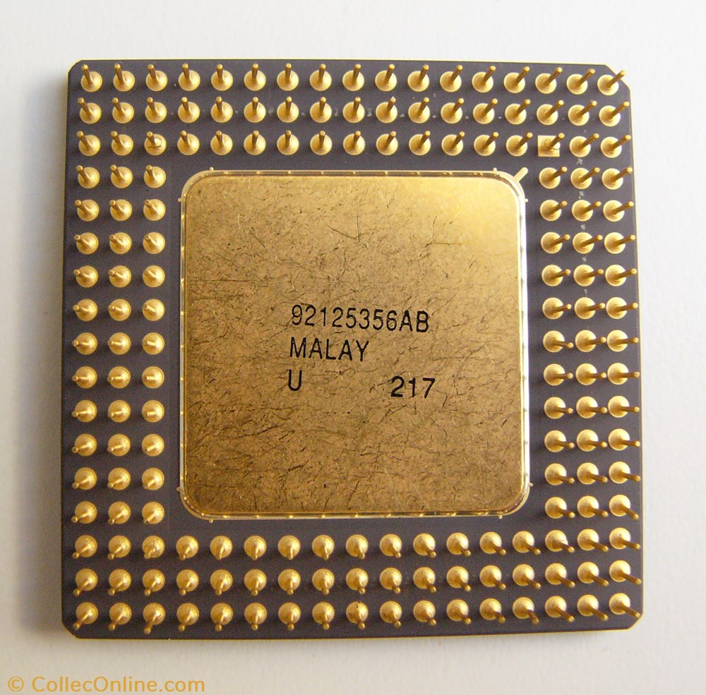 Intel 80486DX informatique composant processeur intel 80486dx