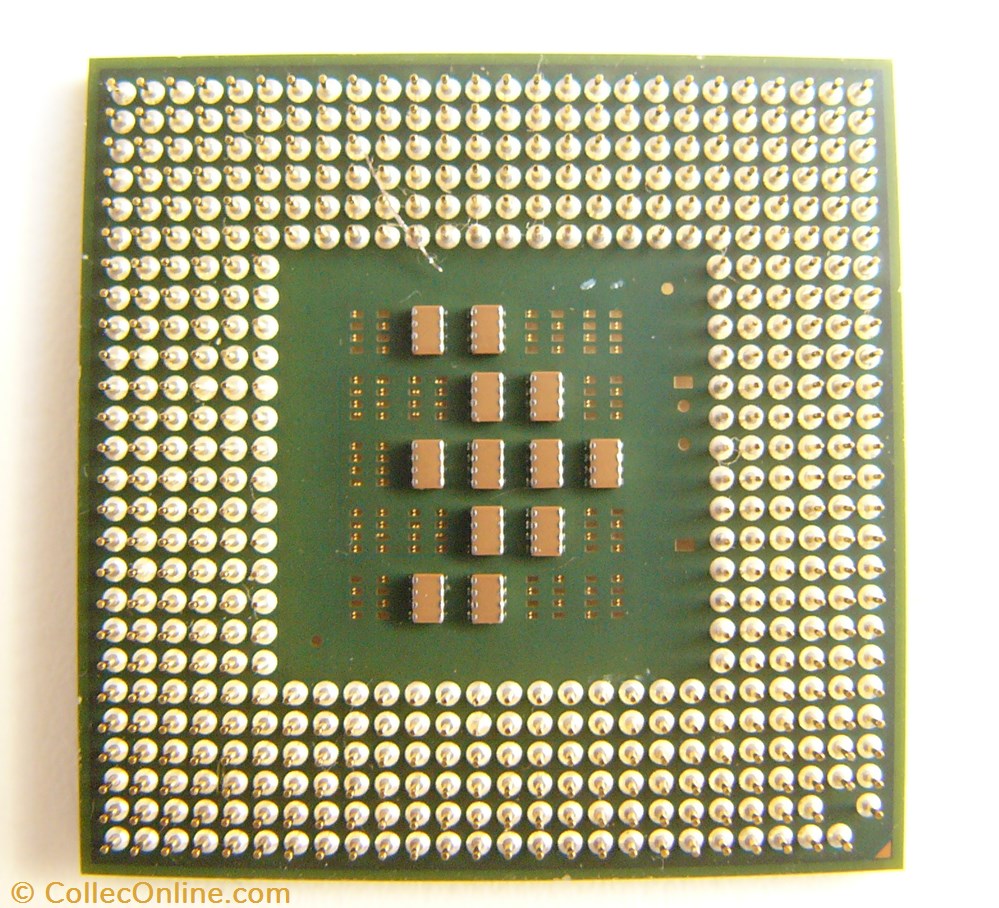 Intel Pentium M informatique composant processeur intel pentium m