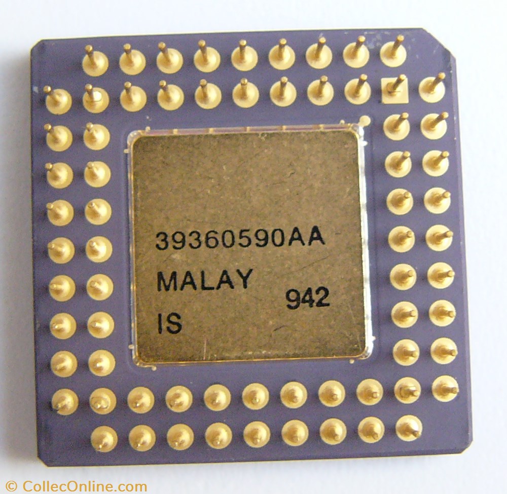 Intel 80387 informatique composant processeur intel 80387