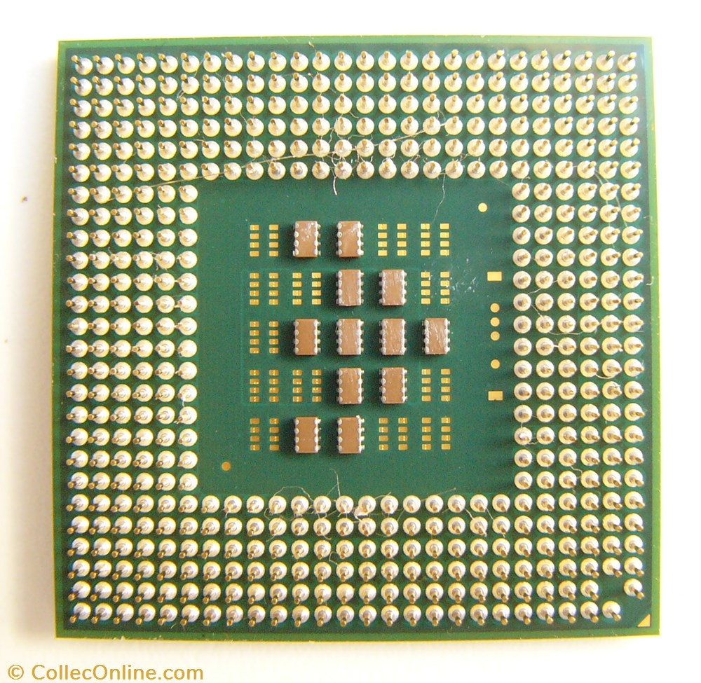 Intel Pentium M informatique composant processeur intel pentium m