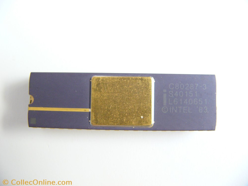 Intel 80287 informatique composant processeur intel 80287