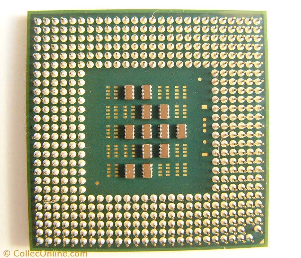 Intel Pentium M informatique composant processeur intel pentium m