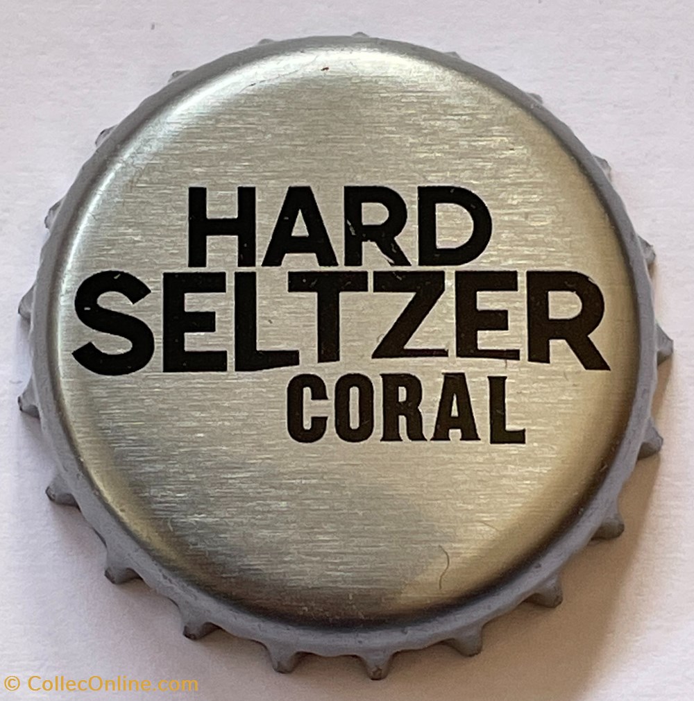Coral tampinhas de garrafas refrigerante e outras bebidas coral