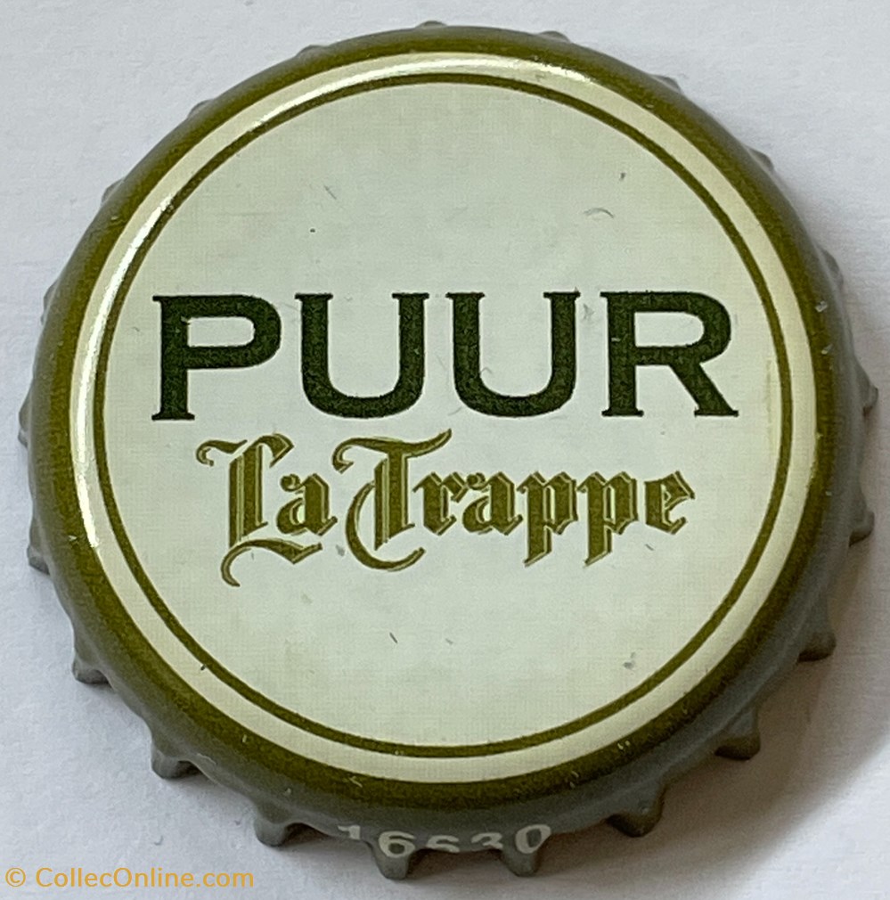 tampinhas de garrafas cerveja holanda la trappe