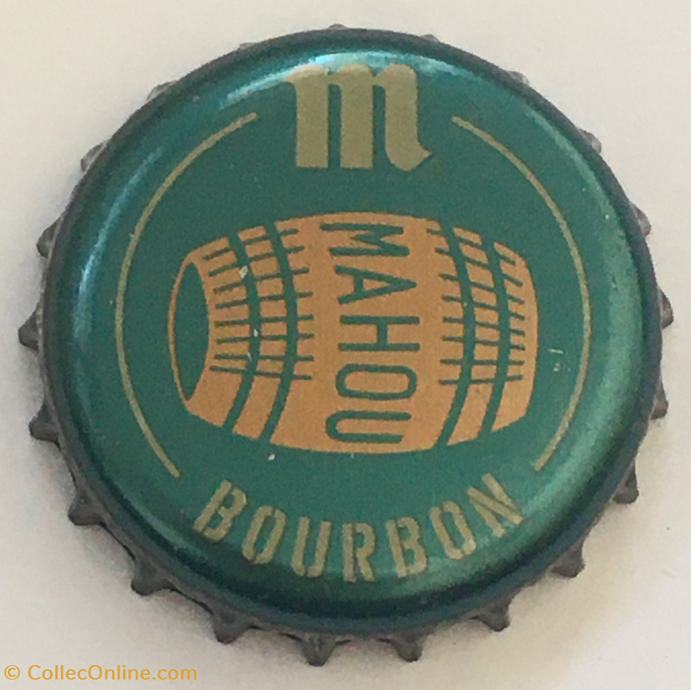 Mahou tampinhas de garrafas cerveja espanha mahou