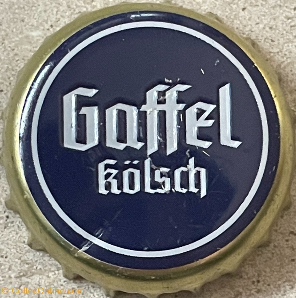 Gaffel tampinhas de garrafas cerveja alemanha gaffel